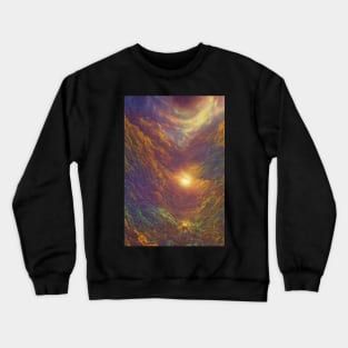 Cosmic Nebula Clouds Crewneck Sweatshirt